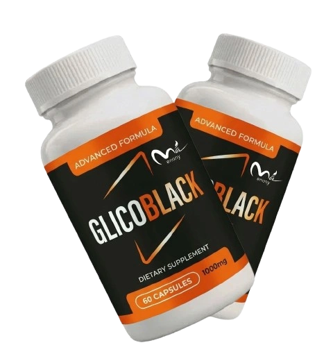 GlicoBlack  Blood Sugar Support Supplement Bottle